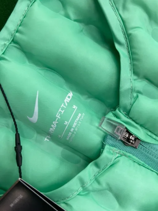 Down vest green