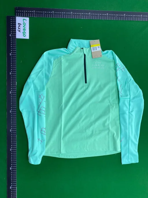 Striped green jacket