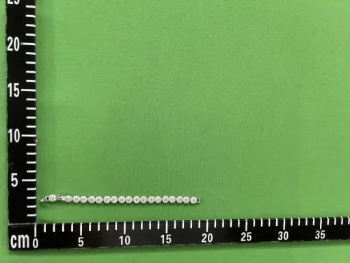 白水晶罗马白金手链