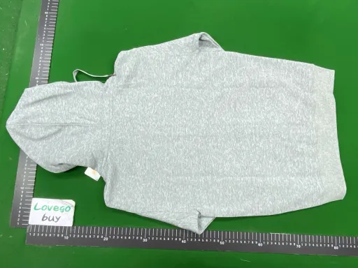 Zipper style gray black label