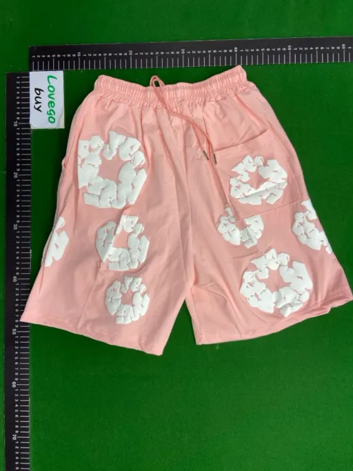Pink foam shorts