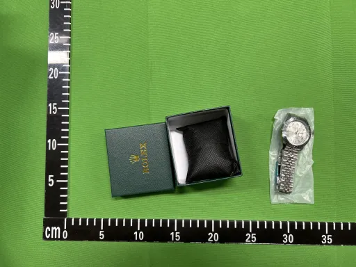 日志仿机械罗马银白
