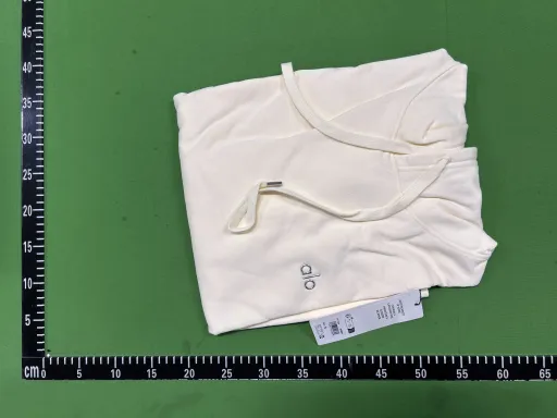 杏色H002连帽带绳