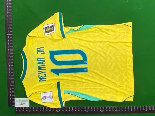 26 brazil home jersey + printed #10 star + world cup