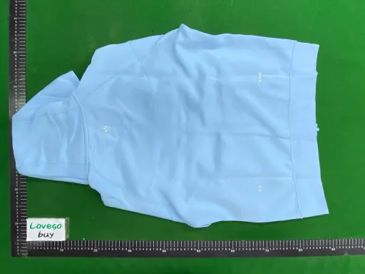 Blue background white label zipper sweatshirt [noct]