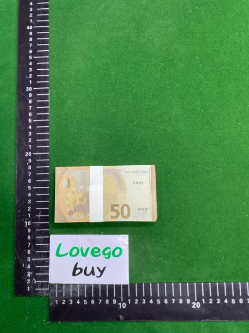 Size: New version of euro-50 face value, 100 pieces in a pack