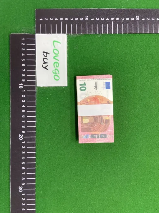 Size: New version of euro-10 face value, 100 pieces in a pack