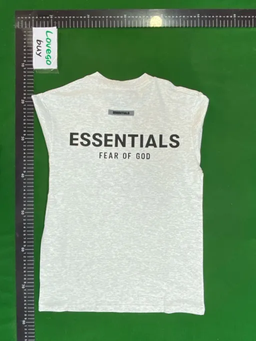 2401 white and gray letter flocked short sleeves