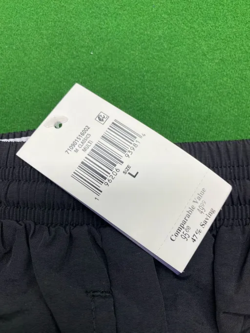 A5 black white label