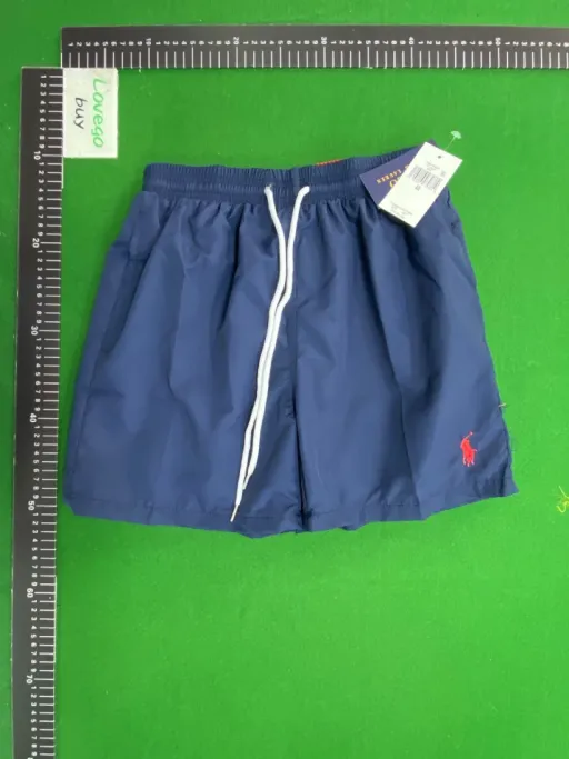 A5 dark blue red label