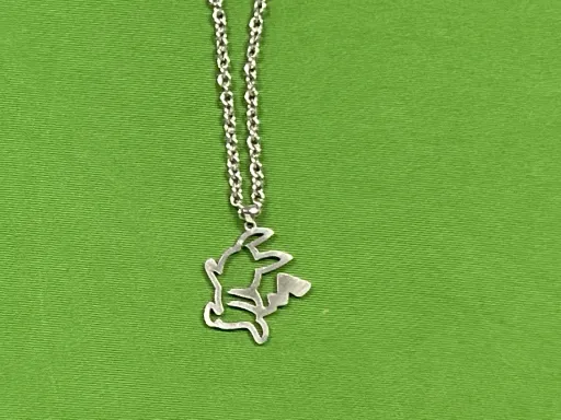 镂空皮卡丘项链