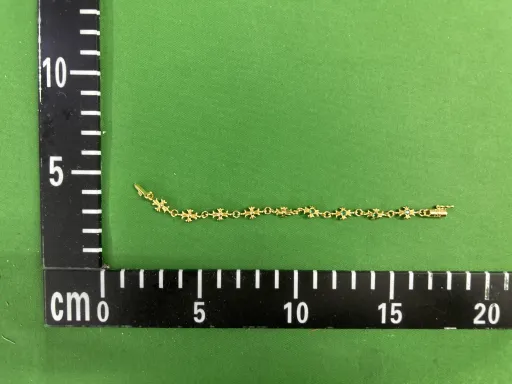 金色绿钻手链16cm