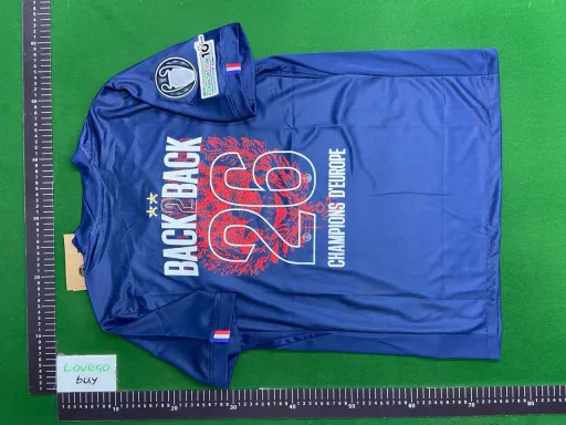 25-26 paris home number 26 plus champions league fair strip badge
