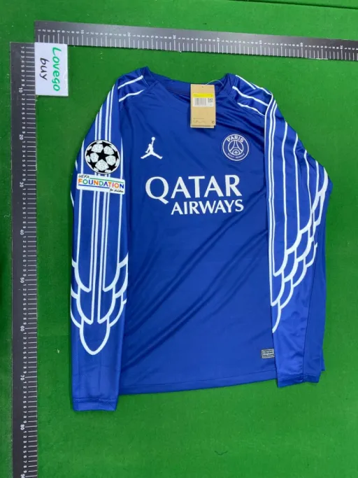 24-25 paris three guest long sleeve no. 29 star plus champions league fair strip