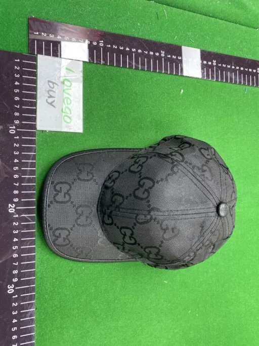 G printed baseball cap Black