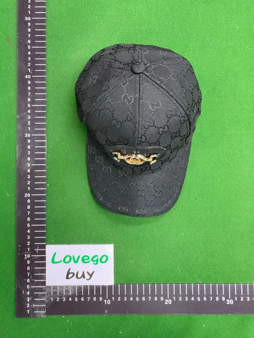 G chain baseball cap Black