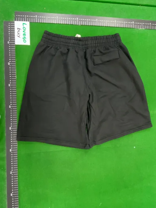 black and white shorts