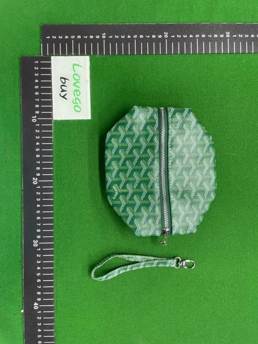 cosmetic bag green