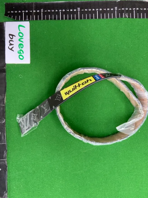 Black and silver buckle