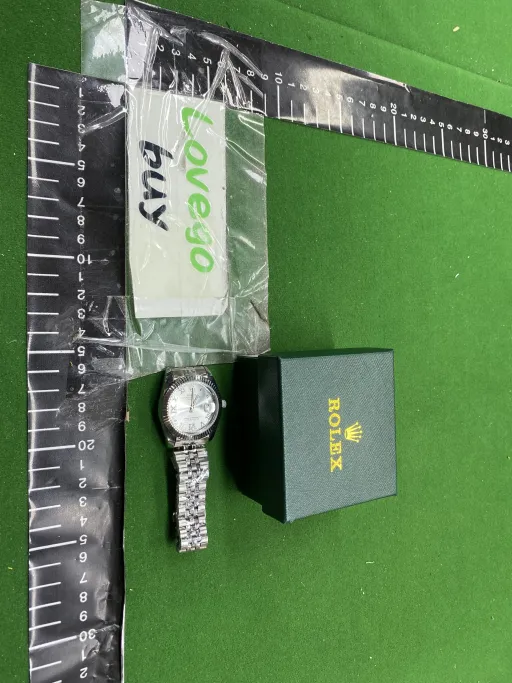 R830-06 roman silver with diamonds