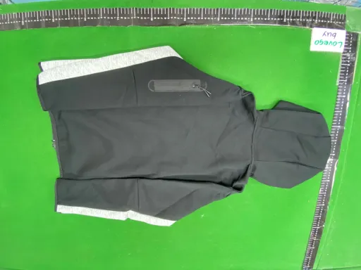 Black and gray full sleeve suit