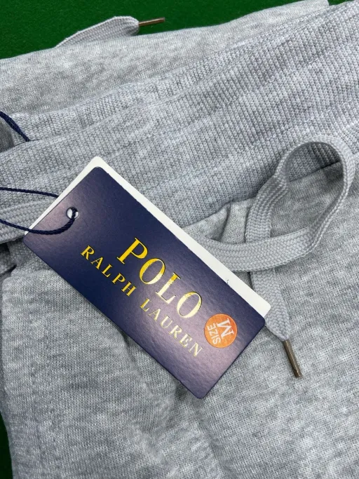 Pants light gray green label