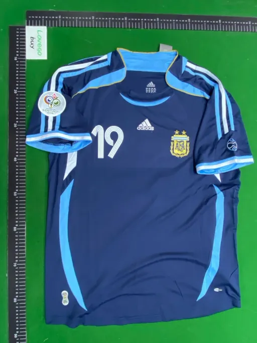 2006 argentina away game no. 19 + armband