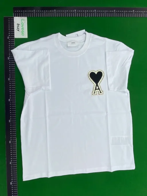 Big love-white with black hearts