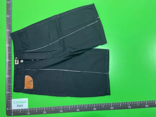 Black Denim Shorts