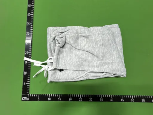 B8367脚口穿绳深灰色