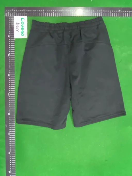 Shorts black with red label