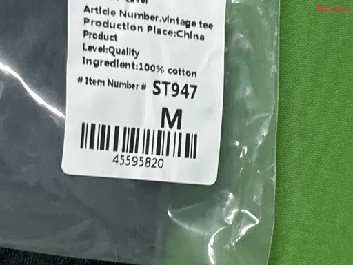 ST947款 洗水黑