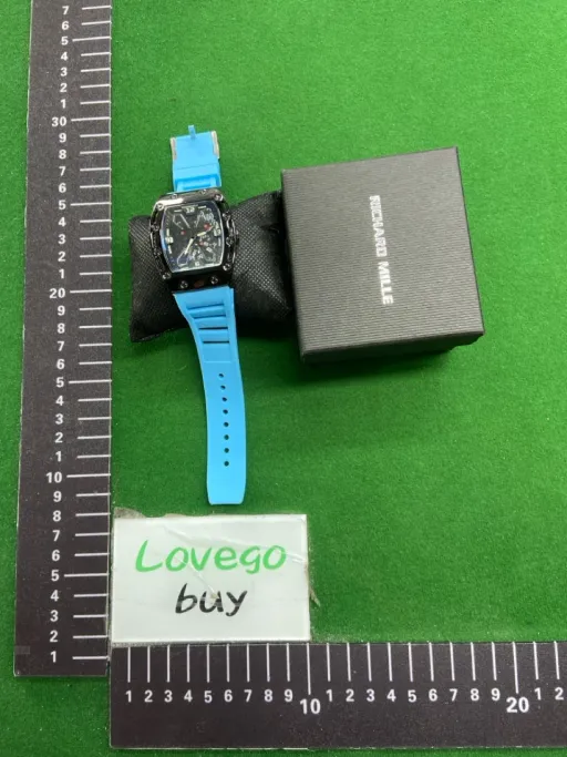 Richard devil black shell silicone blue