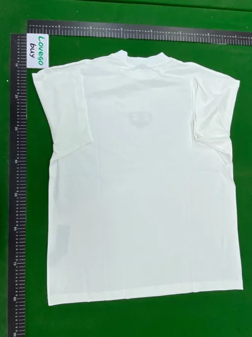 【023】double b letter print—white