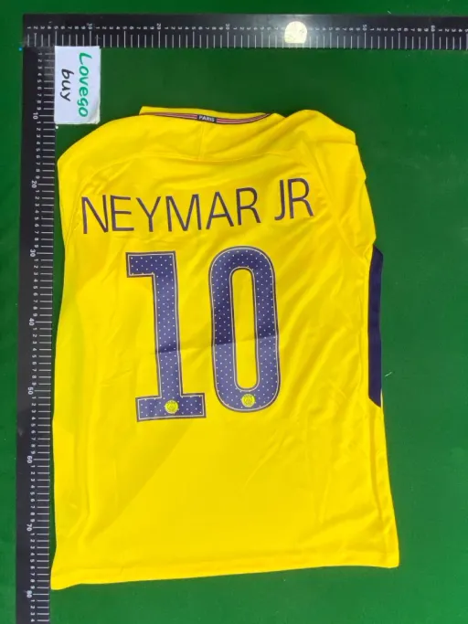 1718 paris away customized no. 10 star + champions league armband