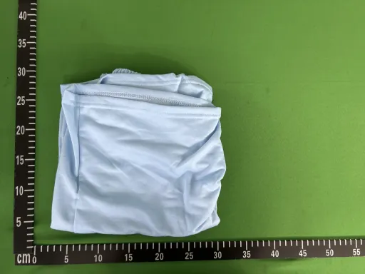 蓝色短裤