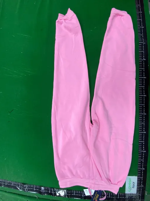 Pink suit-black label