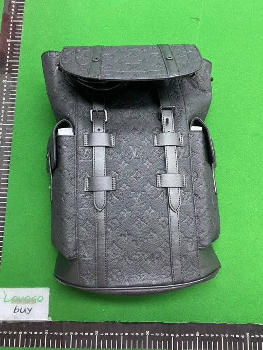 Black embossed