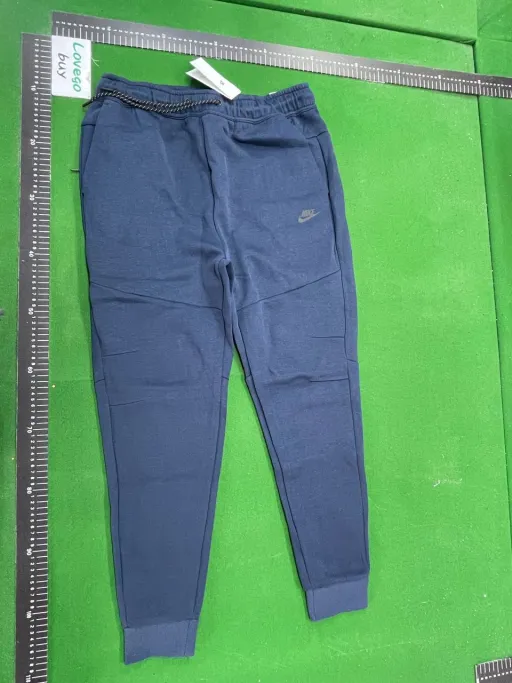 Navy blue trousers