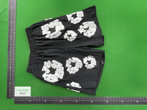 Black foam shorts