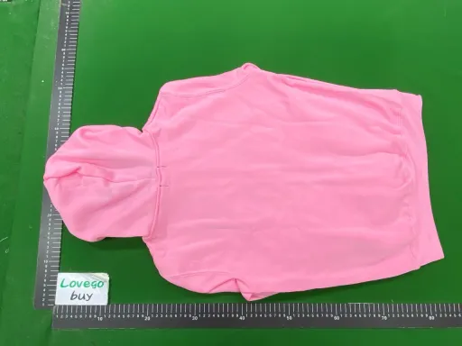 Pink—black label embroidery