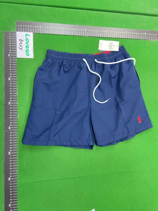 Royal blue red label