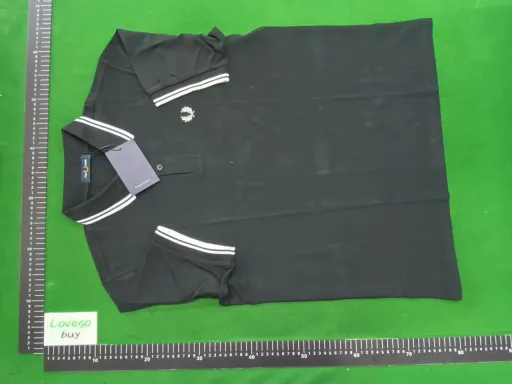 Black with double white edges