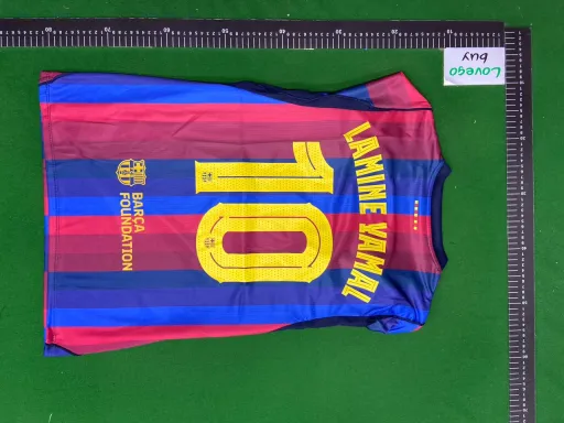 2627 home no. 10 yamal + champions league armband