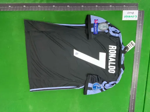 1617 champions league champion royal m second guest printed no. 7 ronaldo + armband badge