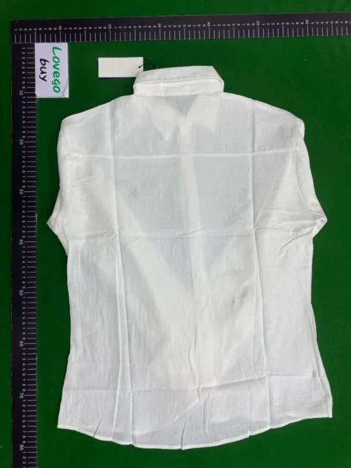 Linen shirt white (black label)