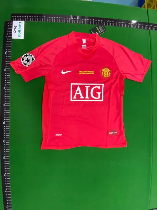 07-08 manchester united home game no. 7 + champions league