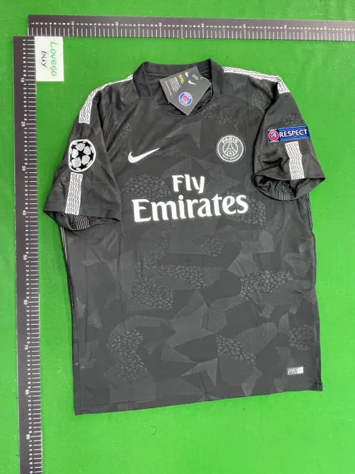 18-19psg black no. 10+uefa champions league