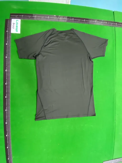 Black short sleeves - white logo on the side