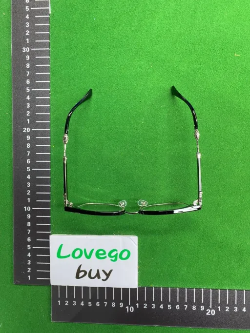 Black silver frame